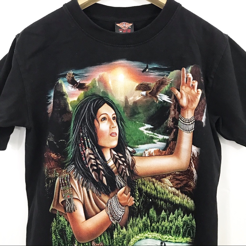 Rock Eagle Classic Wear Unisex Native Tribal Shirt - Picture 3 of 6
